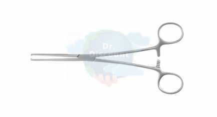 Зажим Kocher-Ochsner гемостатические, прямые, 1x2 зуба, 20 см