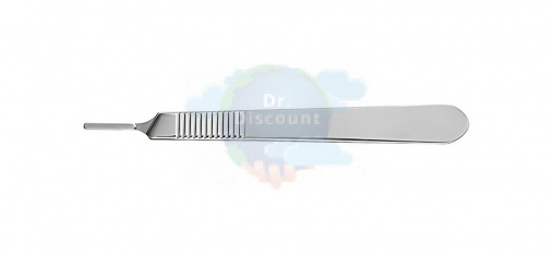 Ручка для лезвия скальпеля №3, длина 12,5 см